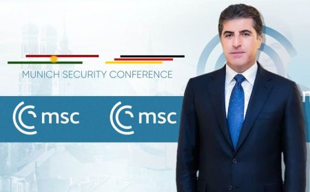 نێچيرڤان بارزانى بۆ به‌شداری له‌ كۆنفرانسى ئاسايشى ميونشن گەیشتە ئەڵمانیا