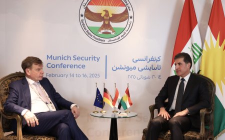 سەرۆک نێچیرڤان بارزانی لەگەڵ شاندێکی پەرلەمانی ئەڵمانیا کۆدەبێتەوە