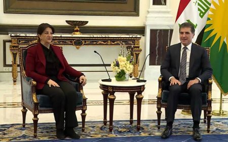 شاندی ئیمراڵی لەگەڵ سەرۆکی هەرێمی کوردستان لەکۆبوونەوەدان