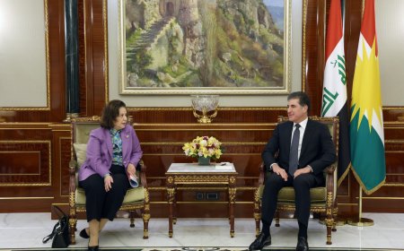 سه‌رۆك نێچيرڤان بارزانى له‌گه‌ڵ جێگرى وه‌زيرى ده‌ره‌وه‌ى توركيا كۆبووه‌وه‌