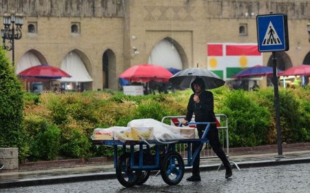 بڕی بارانبارینی 24 کاژێری رابردوو؛ زۆرترین باران لە مێرگەسۆر باریوە