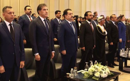 بە بەشداری نێچیرڤان بارزانی، حەوتەمین کۆنفرانسی نێودەوڵەتیی بەغدا دەستیپێکرد