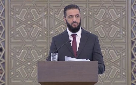 ئەحمەد شەرع: هۆشداری بە هەموو ئەوانە دەدەین کە یەکگرتوویی سووریا دەخەنە مەترسییەوە