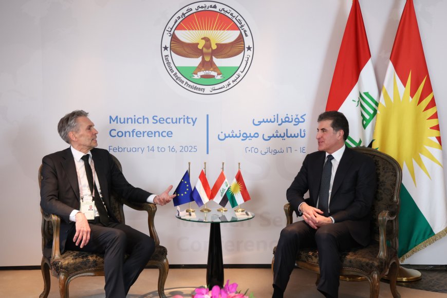 سەرۆک نێچیرڤان بارزانی لەگەڵ سەرۆکوەزیرانی هۆڵەندا کۆدەبێتەوە