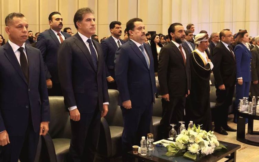 بە بەشداری نێچیرڤان بارزانی، حەوتەمین کۆنفرانسی نێودەوڵەتیی بەغدا دەستیپێکرد