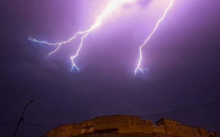 کەشناسی: ئەمشەو بارانی بەهێز دەبارێت هەورەبرووسکەی لەگەڵ دەبێت