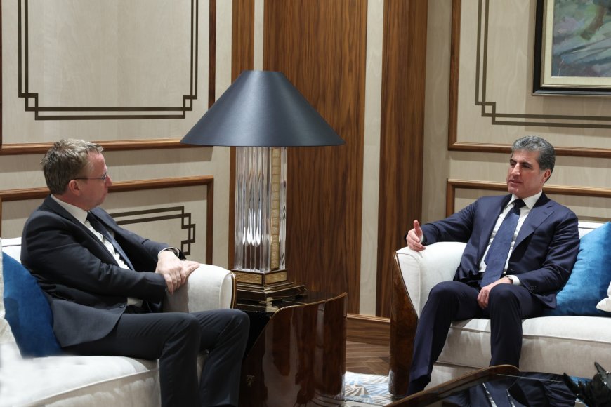 سهرۆكى ههرێمى كوردستان پێشوازيى له باڵيۆزى فهرهنسا كرد