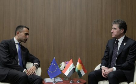 سه‌رۆک نێچیرڤان بارزانی لەگەڵ نوێنه‌ری تایبه‌تی یه‌کێتيی ئه‌ورووپا بۆ ناوچه‌ی که‌نداو کۆبووەوە