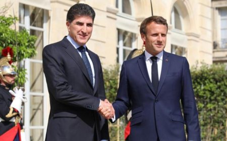 سه‌رۆك نێچيرڤان بارزانى سه‌ردانى فه‌ره‌نسا ده‌كات