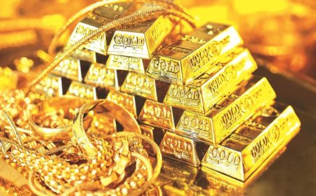 نرخی زێڕ نزیکەی 100 دۆلار دابەزیوە