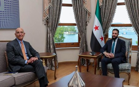 دیمەشق: شەرع و نێردەی ئەمریکا جەخت لە گرنگیی جێبەجێکردنی رێککەوتنی هەسەدە دەکەنەوە