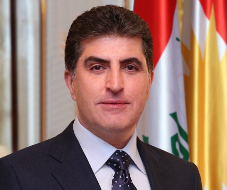 سهرۆك نێچيرڤان بارزانى پيرۆزبايى له كرێكاران دهكات
