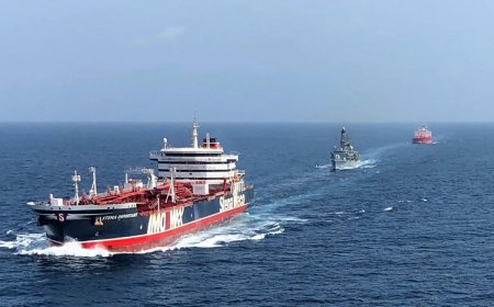 هێزی دەریایی بەریتانیا هۆشداری لە زیادبوونی گرژییەکانی رۆژهەڵاتی نێوەڕاست دەدات