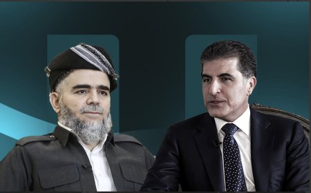 ‎سه‌رۆك نێچيرڤان بارزانى پيرۆزبايى له‌ مامۆستا عه‌لى باپير و كۆمه‌ڵى دادگه‌ريى كوردستان ده‌كات