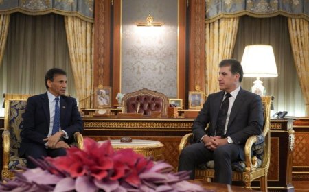 Serok Nêçîrvan Barzanî pêşwaziya Nûnerê Taybetî yê Sekreterê Giştî yê NY kir