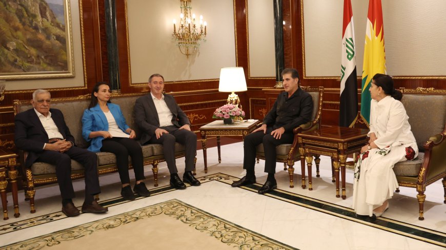 سه‌رۆک نێچیرڤان بارزانی ستايشى هه‌نگاوه‌كانى پرۆسه‌ى ئاشتى ده‌كات