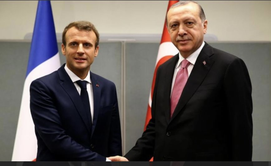 ئەردۆغان بۆ ماکرۆن: ناکۆکییەکانی نێوان ئیسرائیل و فەلەستین کۆتایی بێت