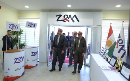 Serok Nêçîrvan Barzanî serdana kargeha şîremeniya Zom kir