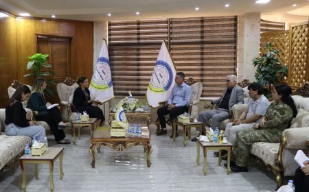 Şandeke bilind a Brîtanyayê serdana Rojavayê Kurdistanê kir