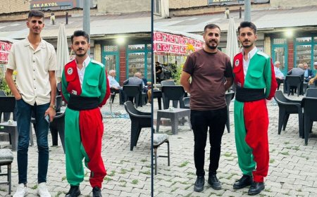 Ji rengên Amedsporê ji xwe re cilê Kurdî çêkir