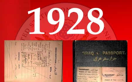 وێنەی پاسپۆرتی هاونیشمانییەکی کورد لە ساڵی ١٩٢٥