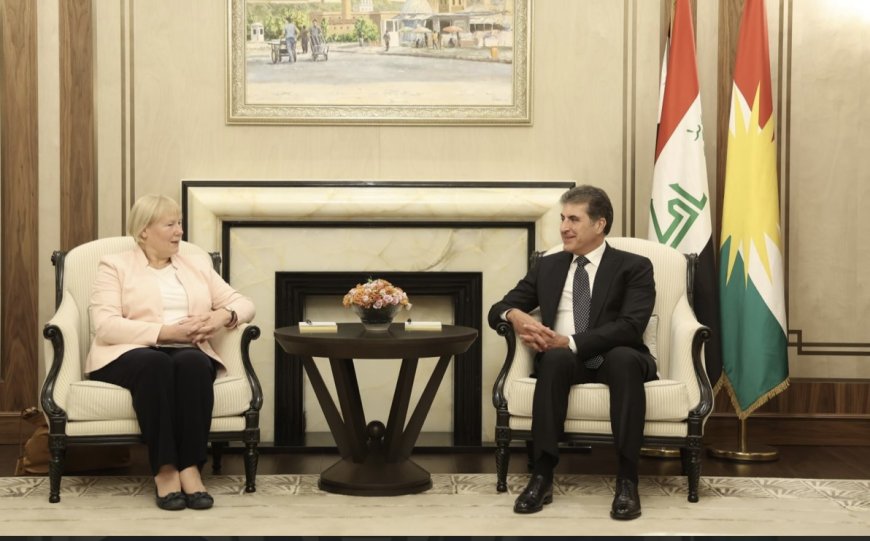 سەرۆکی هەرێمی کوردستان و باڵیۆزی ئەڵمانیا جەخت لە پتەوکردنی پەیوەندییەکان دەکەنەوە