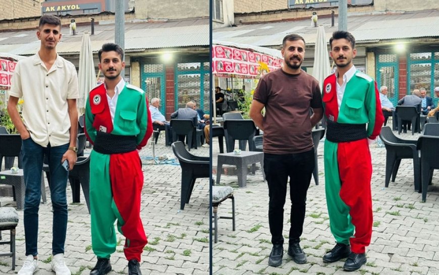 Ji rengên Amedsporê ji xwe re cilê Kurdî çêkir