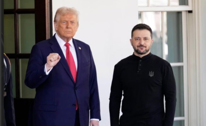 زیلینسکی گەیشتە واشنتن و لەگەڵ ترەمپ کۆدەبێتەوە