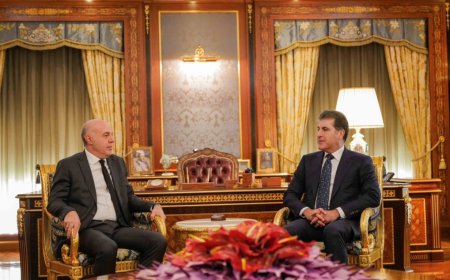 ‎سه‌رۆكی هەرێمی کوردستان، نێچيرڤان بارزانى و شاندێكى توركى جه‌خت له‌ بره‌ودان به‌ په‌يوه‌ندييه‌كانيان‌ ده‌كه‌نه‌وه‌