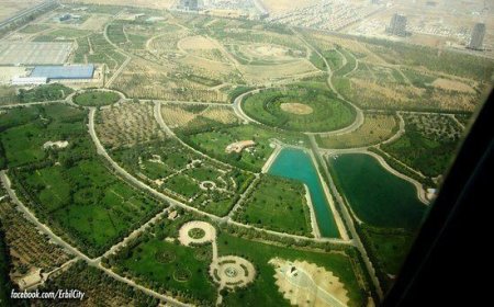 Li Hewlêrê Pênc Parkên Mezin Tên Avakirin