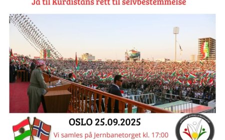 Kurdên Norwêcê xwe ji bo Salvegera Referanduma Serxwebûnê Amade Dikin