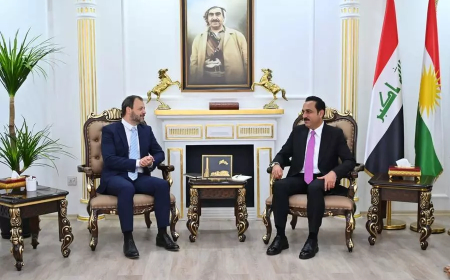 Parêzgarê Hewlêrê Pêşwaziyê li Berpirsê Yekîtiya Ewropayê Kir