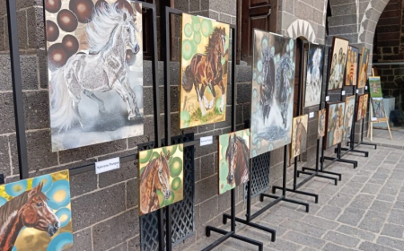 Li Diyarbekirê Pêşangeha Bîrdanka Kevir û Rengan