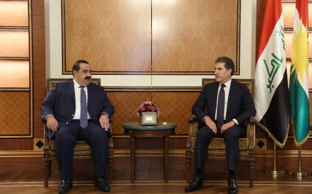 Serok Nêçîrvan Barzanî Bi Elsemarayî Re Civiya, Bal Kişandin Li Ser Rewşa Iraqê