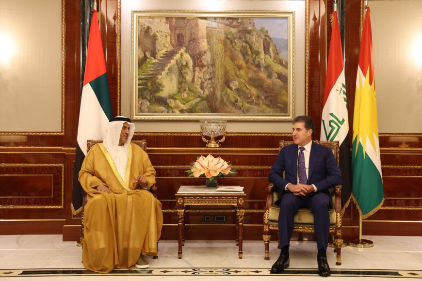 سه‌رۆك نێچيرڤان بارزانى سوپاسى ئيمارات ده‌كات