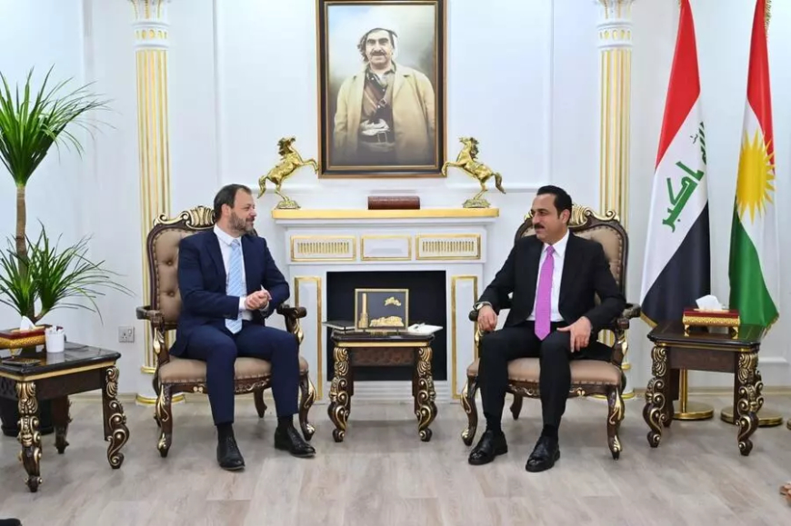 Parêzgarê Hewlêrê Pêşwaziyê li Berpirsê Yekîtiya Ewropayê Kir