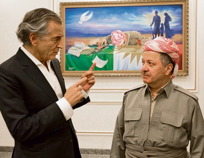 Bernard-Henri Lévy: Kolana Pêşmerge, li Parîsê