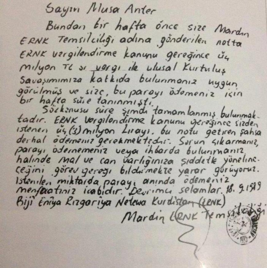 Du Belgeyên Nû Li Ser Kuştina Mûsa Anter