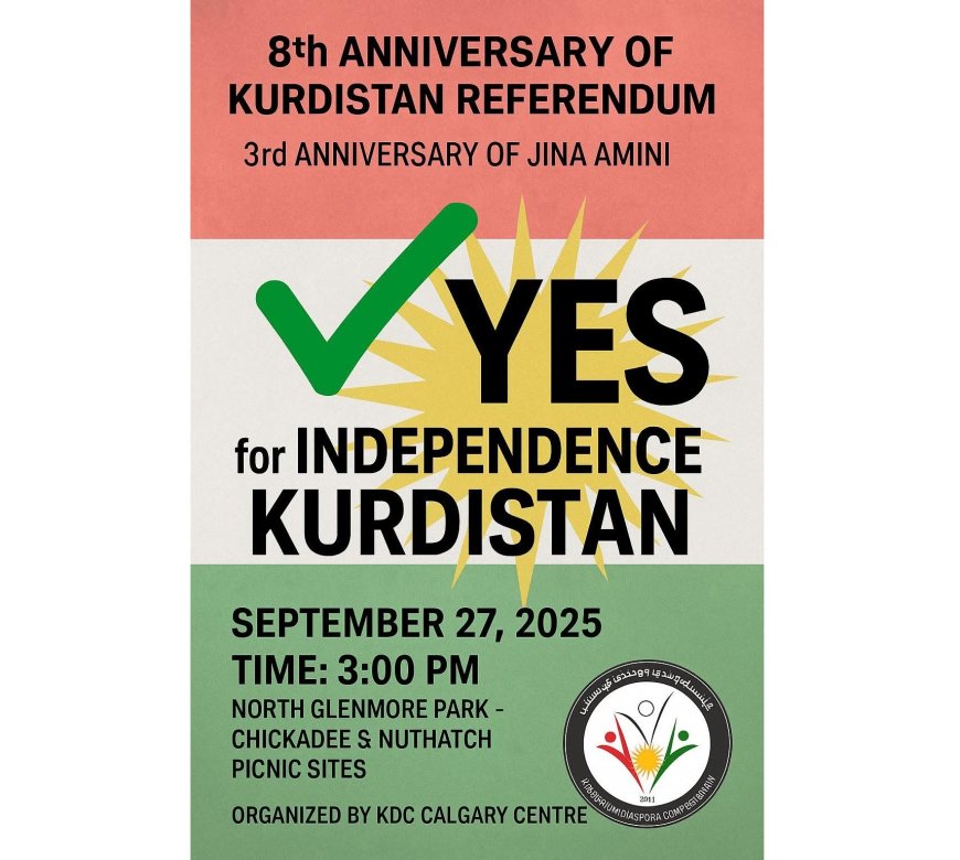 Civaka Kurd Li Calgary Dê Ji Bo Serxwebûn û Mîrasa Jina Emînî Bicive