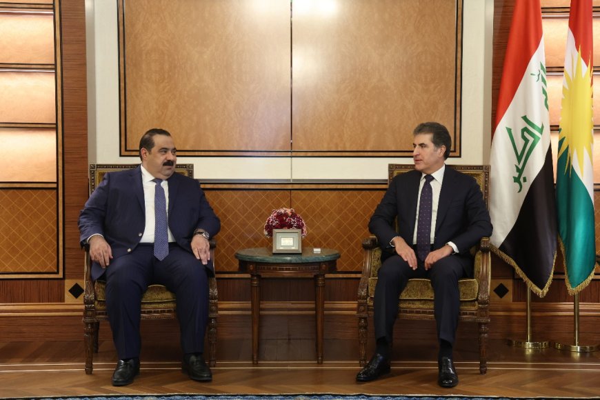 Serok Nêçîrvan Barzanî Bi Elsemarayî Re Civiya, Bal Kişandin Li Ser Rewşa Iraqê