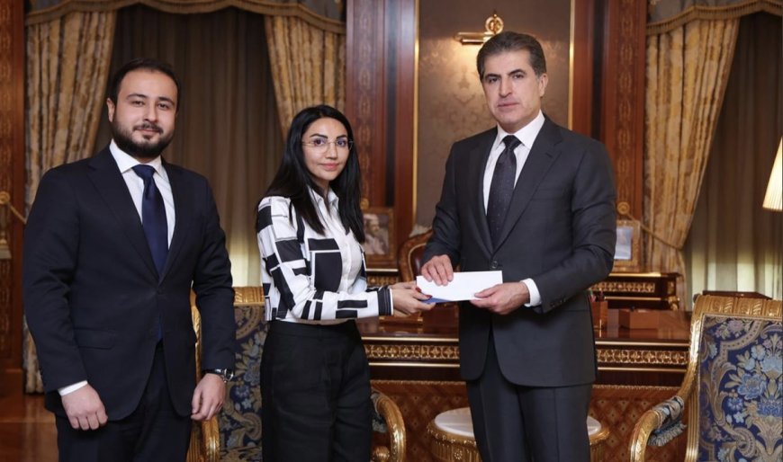 Serokê Herêma Kurdistanê Karta Bankê ya 'Hejmara Min' Wergirt