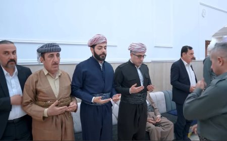 Îdrîs Barzanî Beşdariya Sersaxiya Têkoşerê Kurd Xalid Şilî Kir