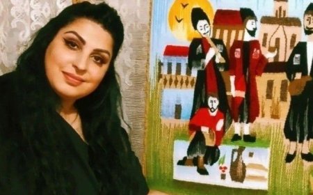 Inna Reşî Pêşangeha Dinya Min a Rengîn Li Tiblîsê Vekir