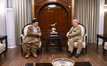 Serok Barzanî Pêşwaziyê Li Serokê Partiya Sosyal Demokrata Kurdistanê Kir