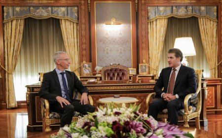 نێچیرڤان بارزانی پێشوازیی لە باڵیۆزی نوێی ئەڵمانیا لە عێراق کرد: هیوای سەرکەوتنت بۆ دەخوازم