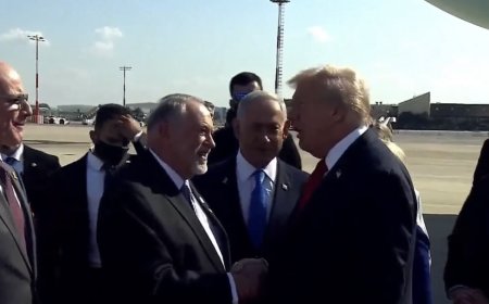 دۆناڵد ترەمپ گەیشتە ئیسرائیل