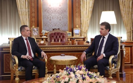 Serok Nêçîrvan Barzanî pêşwaziyê li birêz Ednan Elzurufî kir