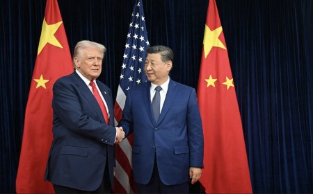 ترەمپ و شی جین پینگ لە کۆریای باشوور کۆبوونەوە