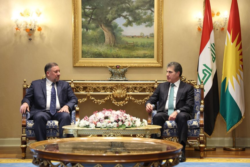 Serok Barzanî û El-Xencer: Tekezî li ser Hevkariya Aliyên Siyasî Kirin