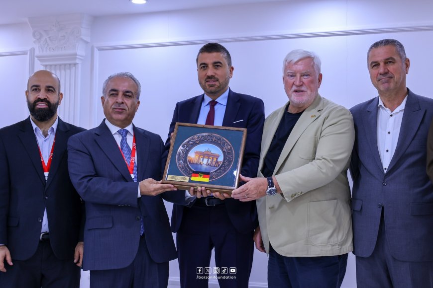 Parlamena Federal a Almanyayê Dezgeha Xêrxwaziyê ya Barzanî Xelat Kir